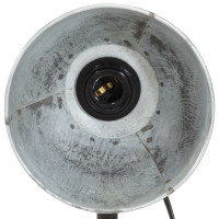 Produktbild för Skrivbordslampa 25 W vintage silver 18x18x60 cm E27