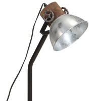 Produktbild för Skrivbordslampa 25 W vintage silver 18x18x60 cm E27