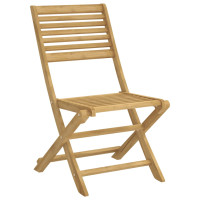 Produktbild för Hopfällbara trädgårdsstolar 6 st 48,5x61,5x87 cm massiv akacia