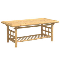 Produktbild för Soffbord 110x55x45 cm bambu