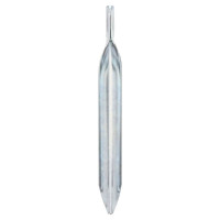 Produktbild för Tältpinnar 24 st V-formade 17 cm Ø20 mm galvaniserat stål