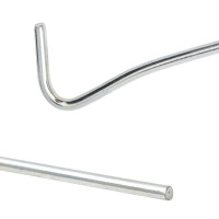 Produktbild för Tältpinnar 50 st 30 cm Ø7 mm galvaniserat stål