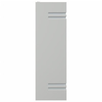 Produktbild för Utomhusvägglampa 2 st silver rostfritt stål