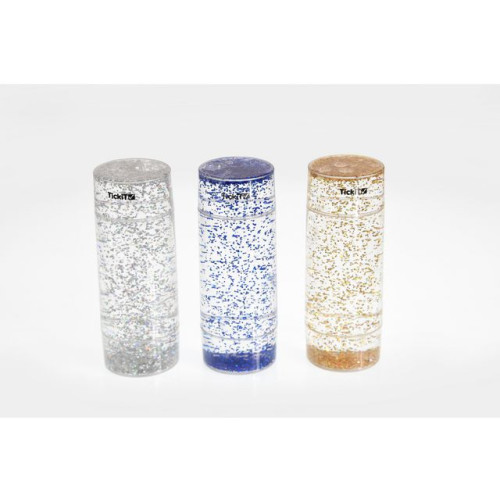 tickit® Sensorisk glitter cylindrar 3/fp