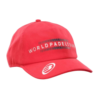 Produktbild för BULLPADEL WPT Cap Solid Red