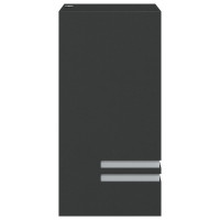Produktbild för Utomhusvägglampa svart rostfritt stål