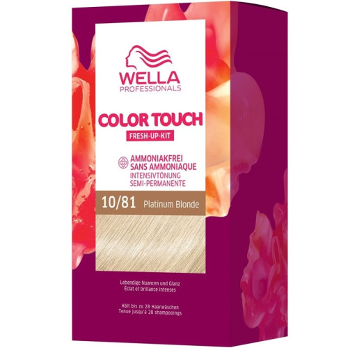 WELLA Wella Color Touch Rich Naturals 10/81 Platinum Blonde