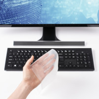 Produktbild för Hama Computer Dammskydd till tangentbord Transparent
