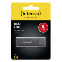 Produktbild för Intenso Alu Line USB-sticka 8 GB USB Type-A 2.0 Antracit