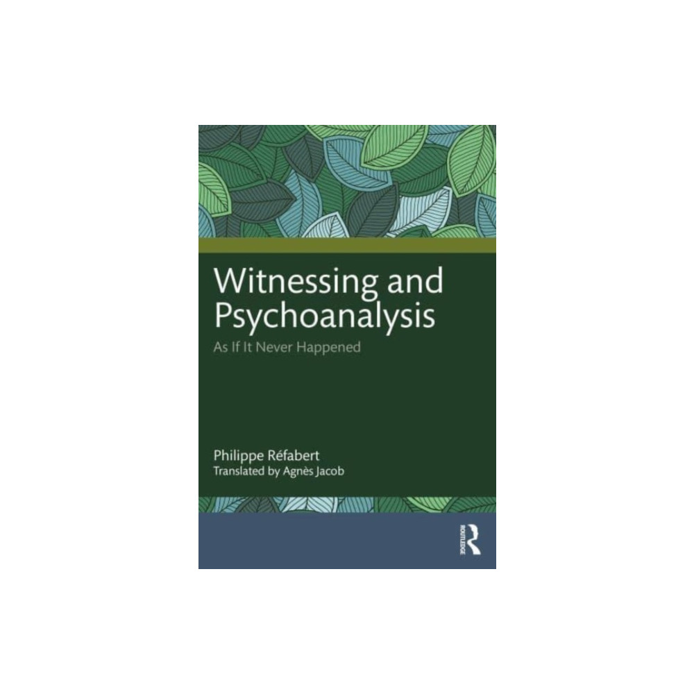 Produktbild för Witnessing and Psychoanalysis (häftad, eng)