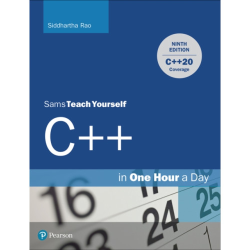 Pearson Education (US) C++ in One Hour a Day, Sams Teach Yourself (häftad, eng)