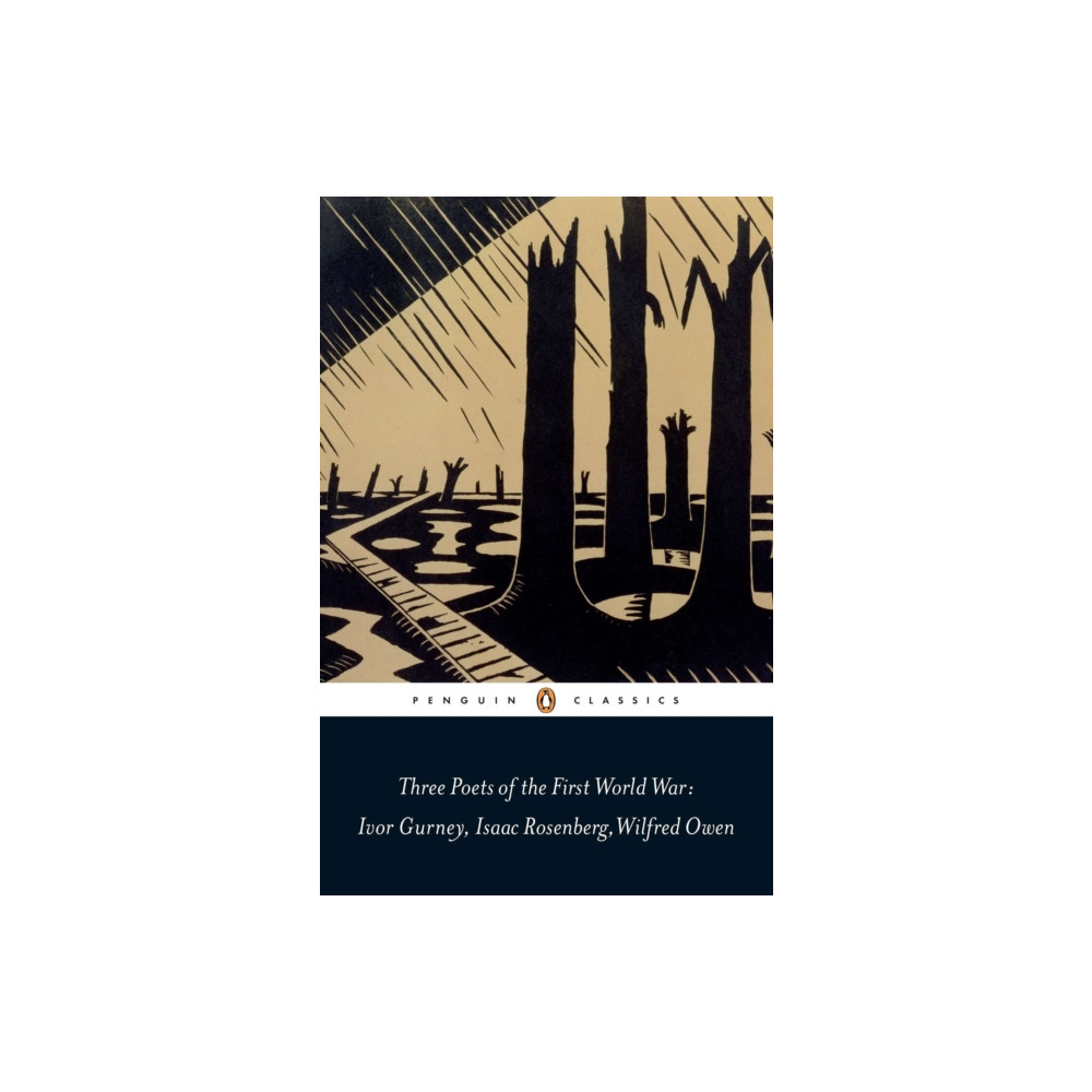 Produktbild för Three Poets of the First World War (häftad, eng)