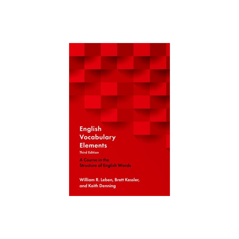 Produktbild för English Vocabulary Elements (häftad, eng)