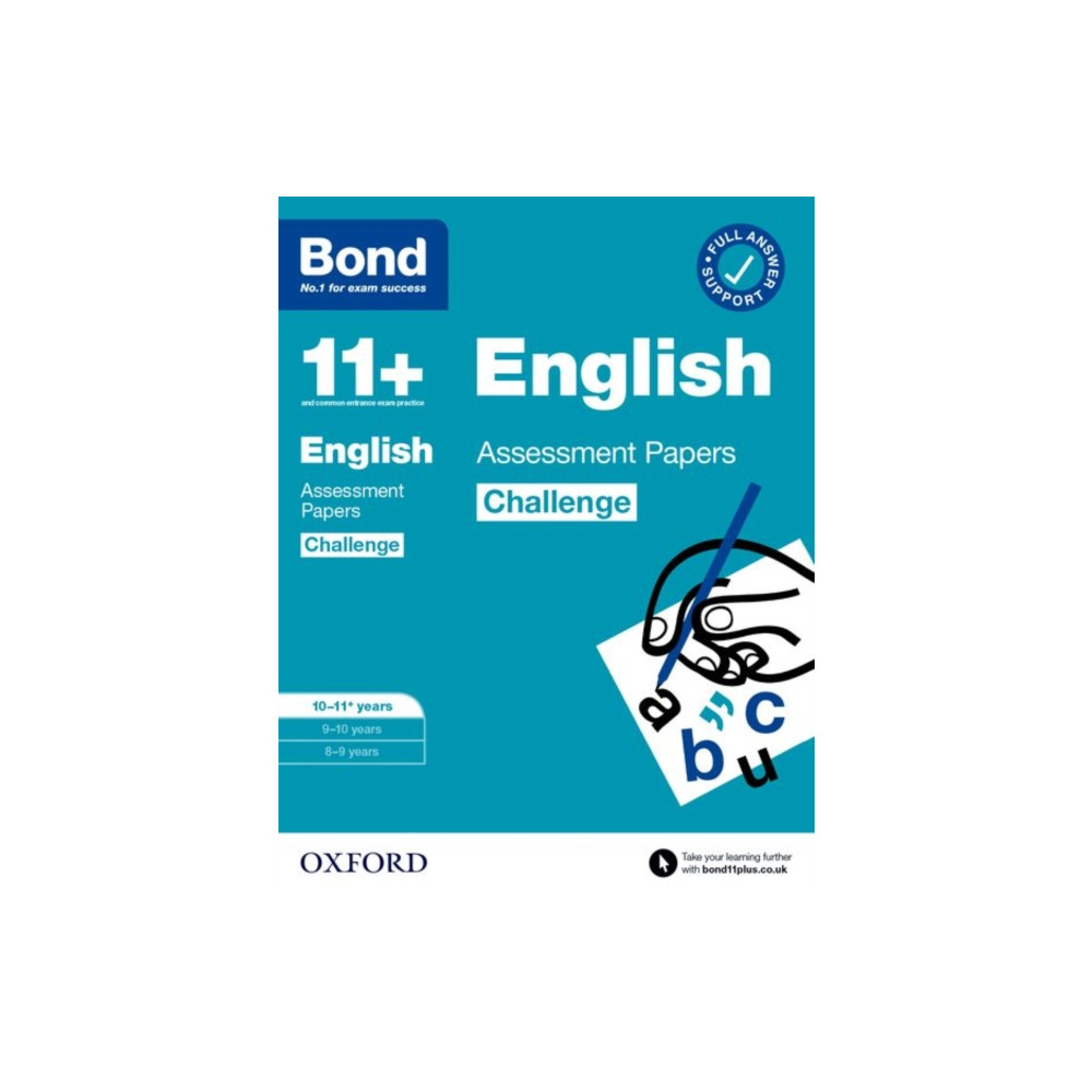 Produktbild för Bond 11+ English Challenge Assessment Papers 10-11 years: Ready for the 2026 exam (for GL Assessment & other 11 plus exams) (häftad, eng)