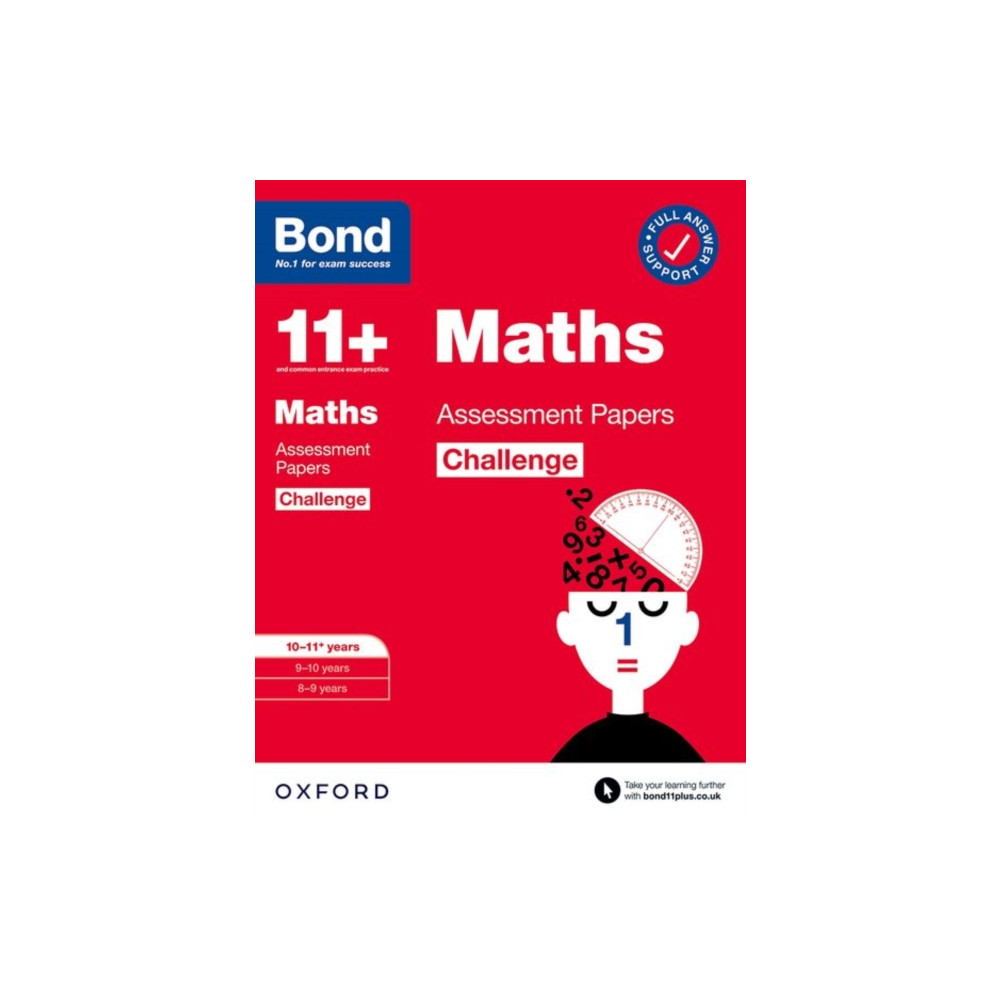 Produktbild för Bond 11+: Bond 11+ Maths Challenge Assessment Papers 10-11 years: Ready for the 2026 exam (for GL Assessment & other 11 plus exams) (häftad, eng)