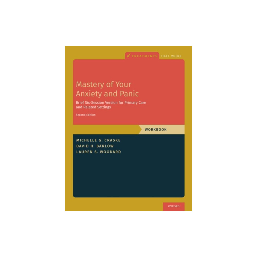 Produktbild för Mastery of Your Anxiety and Panic (häftad, eng)
