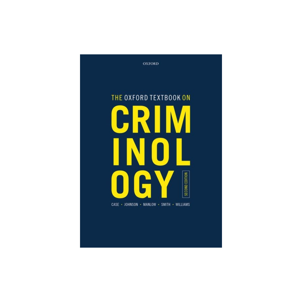 Produktbild för The Oxford Textbook on Criminology (häftad, eng)