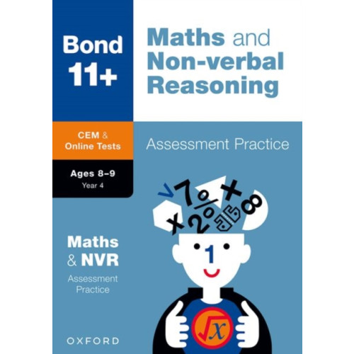 Oxford University Press Bond 11+ CEM Maths & Non-verbal Reasoning Assessment Papers 8-9 Years (for Cambridge Select Insight) (häftad, eng)