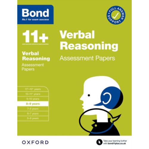Oxford University Press Bond 11+ Verbal Reasoning Assessment Papers 8-9 years (for GL Assessment & other 11 plus exams) (häftad, eng)