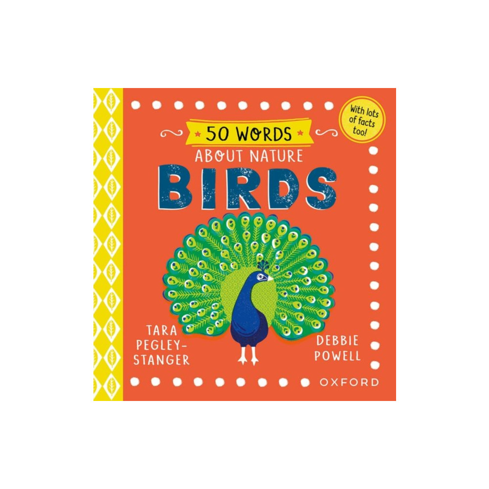 Produktbild för 50 Words About Nature: Birds (inbunden, eng)