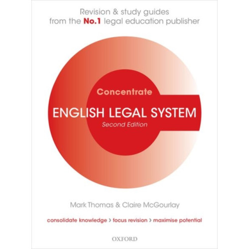 Oxford University Press English Legal System Concentrate (häftad, eng)