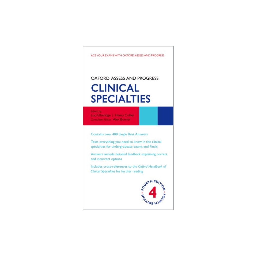 Produktbild för Oxford Assess and Progress: Clinical Specialties (häftad, eng)