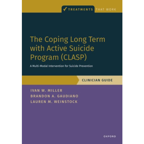 Oxford University Press Inc The Coping Long Term with Active Suicide Program (CLASP) (häftad, eng)