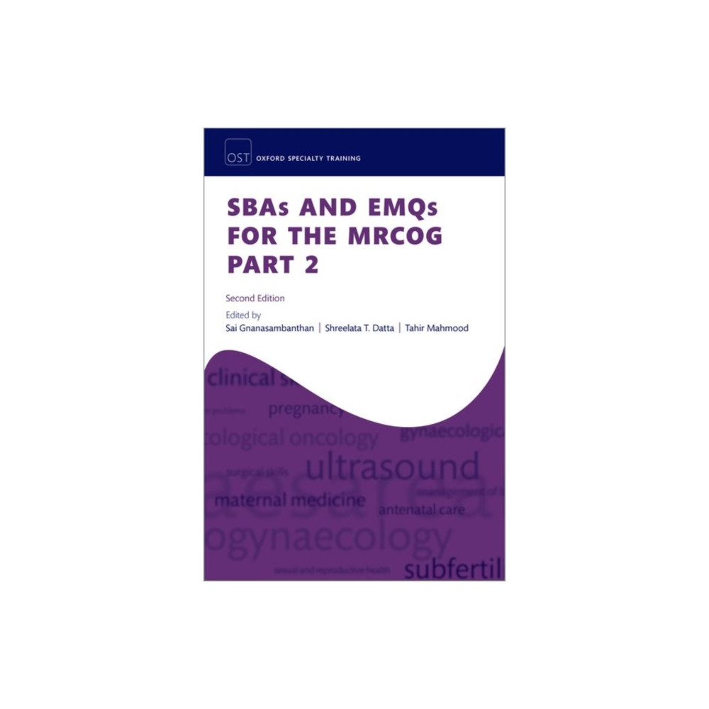Produktbild för SBAs and EMQs for the MRCOG Part 2 (häftad, eng)