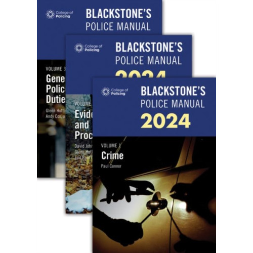 Oxford University Press Blackstone's Police Manuals Three Volume Set 2024 (häftad, eng)