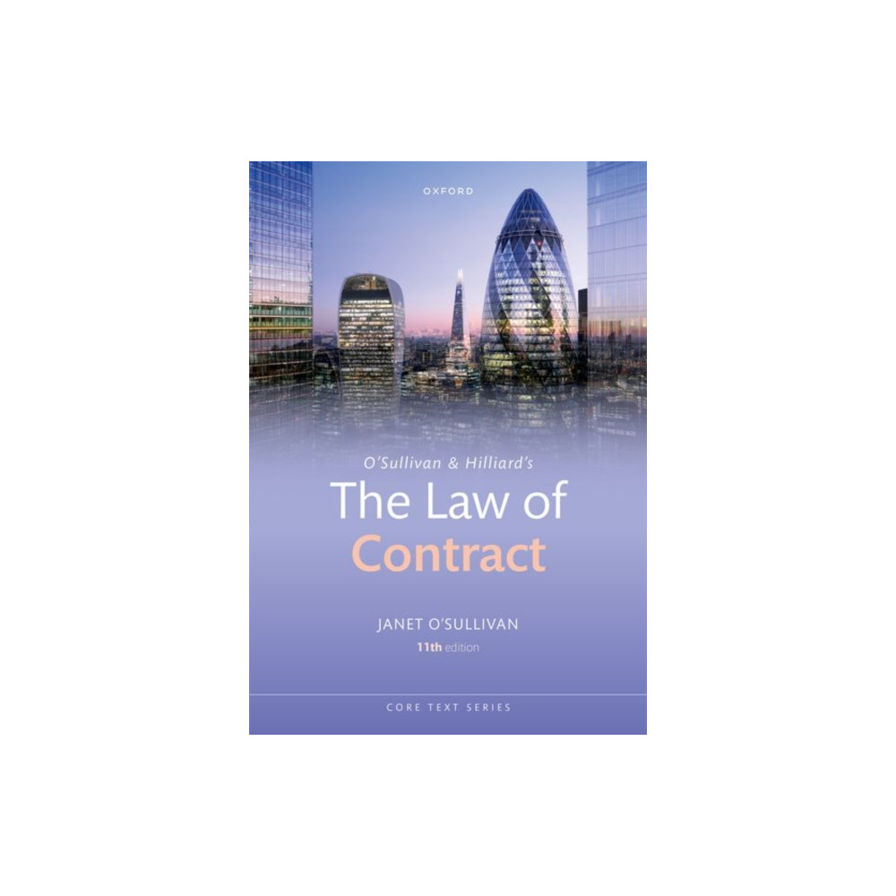 Produktbild för O'Sullivan & Hilliard's The Law of Contract (häftad, eng)