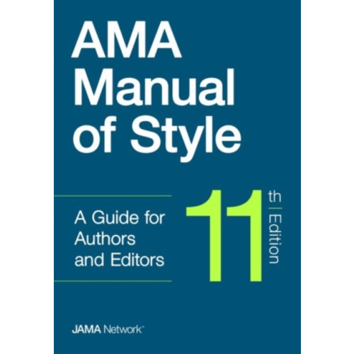 Oxford University Press Inc AMA Manual of Style (inbunden, eng)