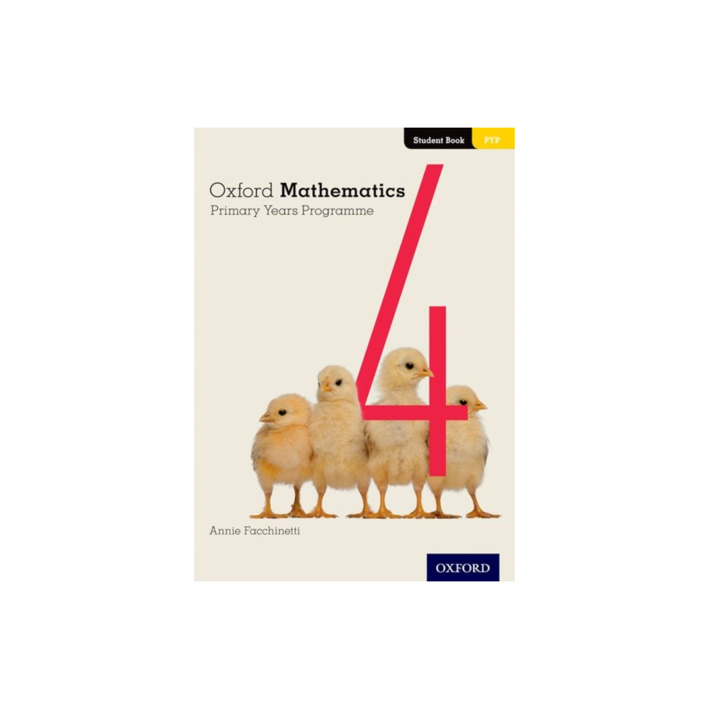 Produktbild för Oxford Mathematics Primary Years Programme Student Book 4 (häftad, eng)