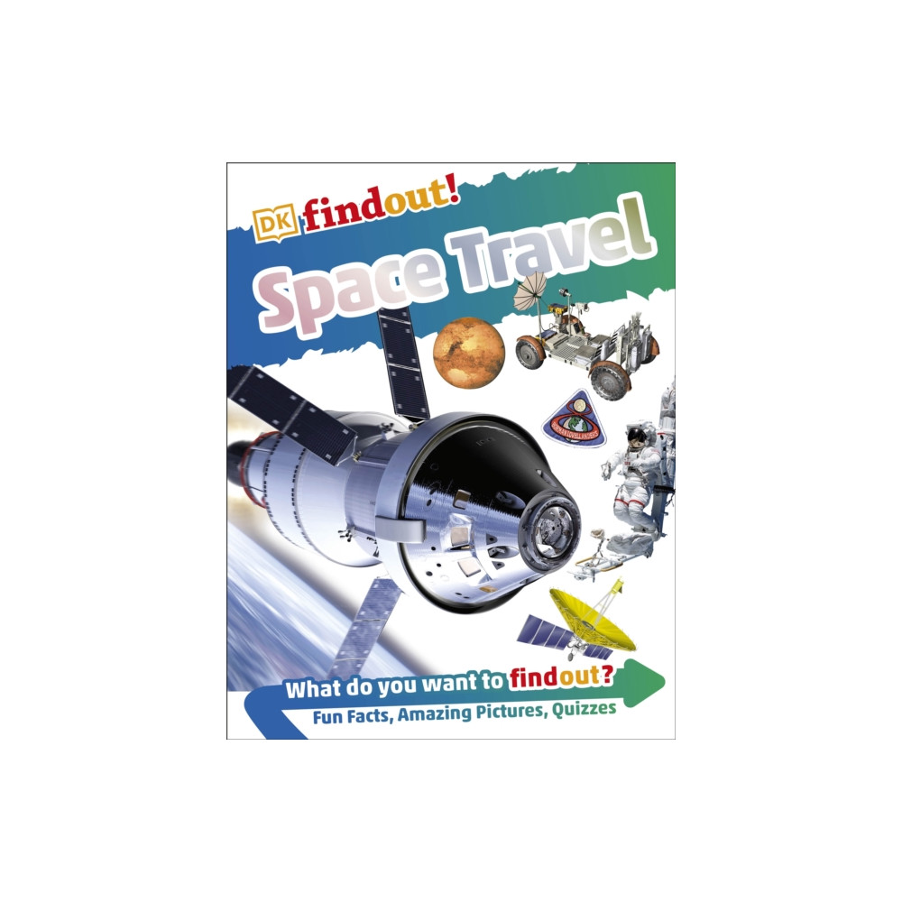 Produktbild för DKfindout! Space Travel (häftad, eng)