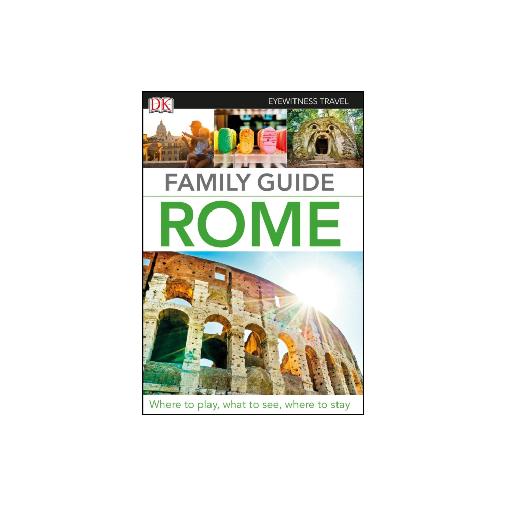Produktbild för DK Family Guide Rome (häftad, eng)