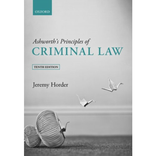 Oxford University Press Ashworth's Principles of Criminal Law (häftad, eng)