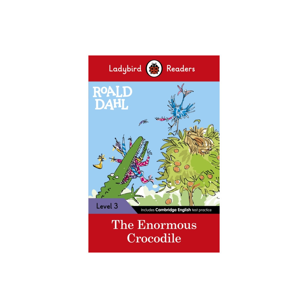 Produktbild för Ladybird Readers Level 3 - Roald Dahl - The Enormous Crocodile (ELT Graded Reader) (häftad, eng)