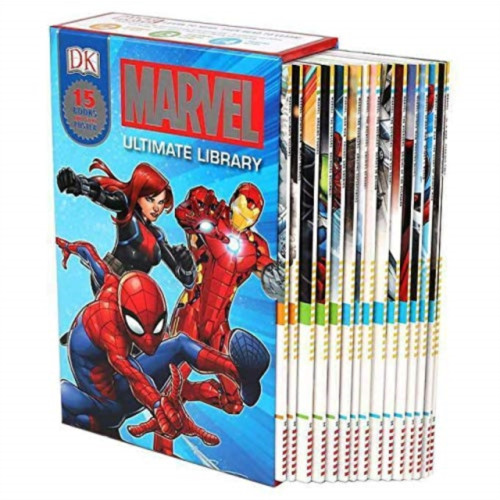 DK Marvel 15 Book Set (häftad, eng)