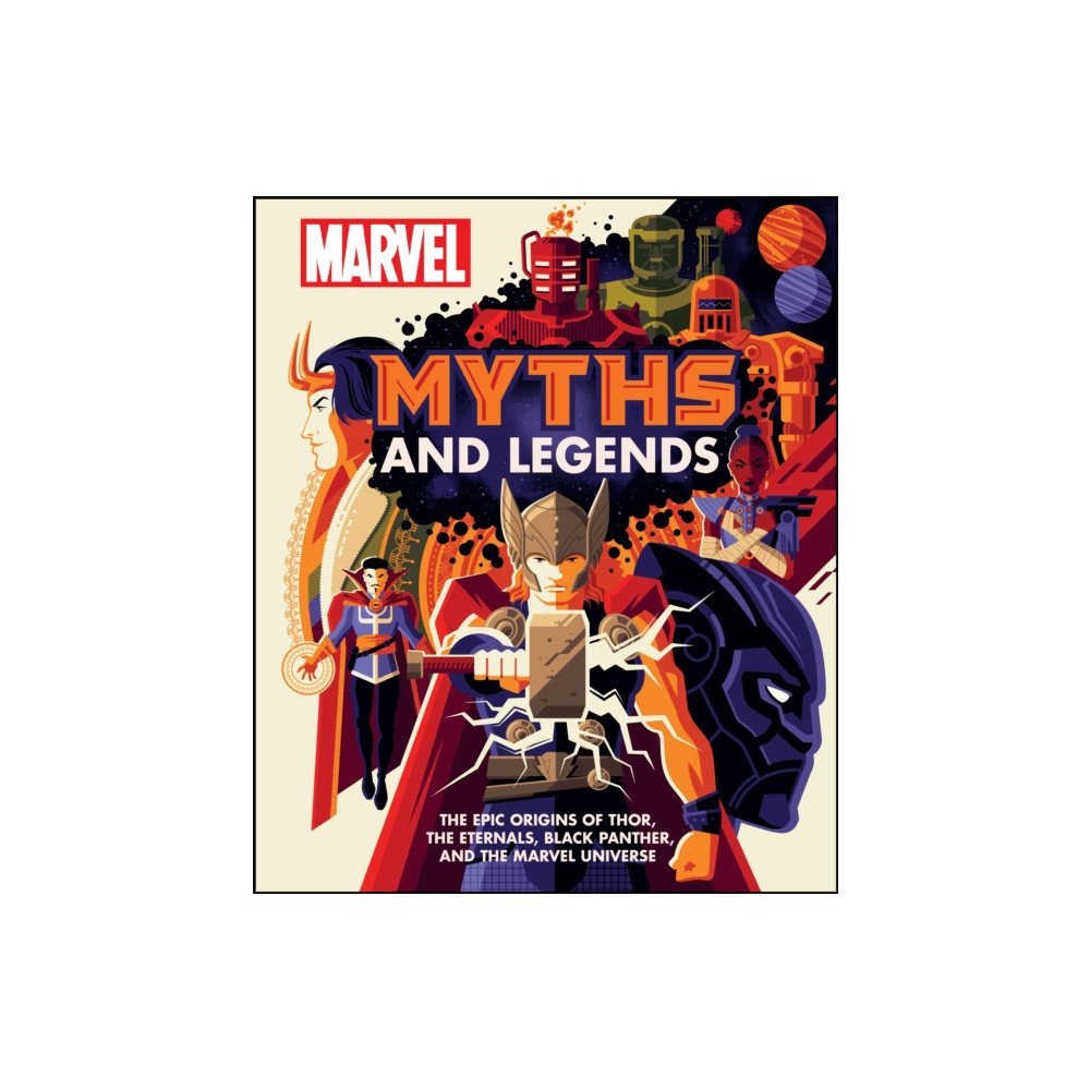 Produktbild för Marvel Myths and Legends (inbunden, eng)
