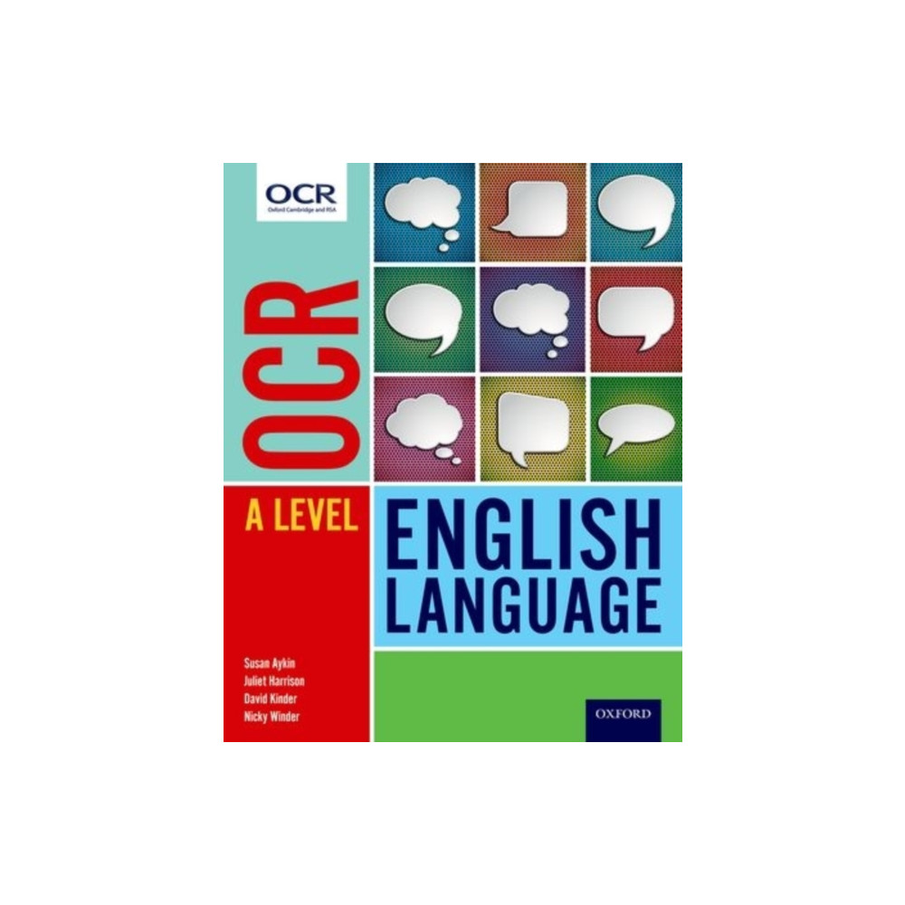 Produktbild för OCR A Level English Language: Student Book (häftad, eng)