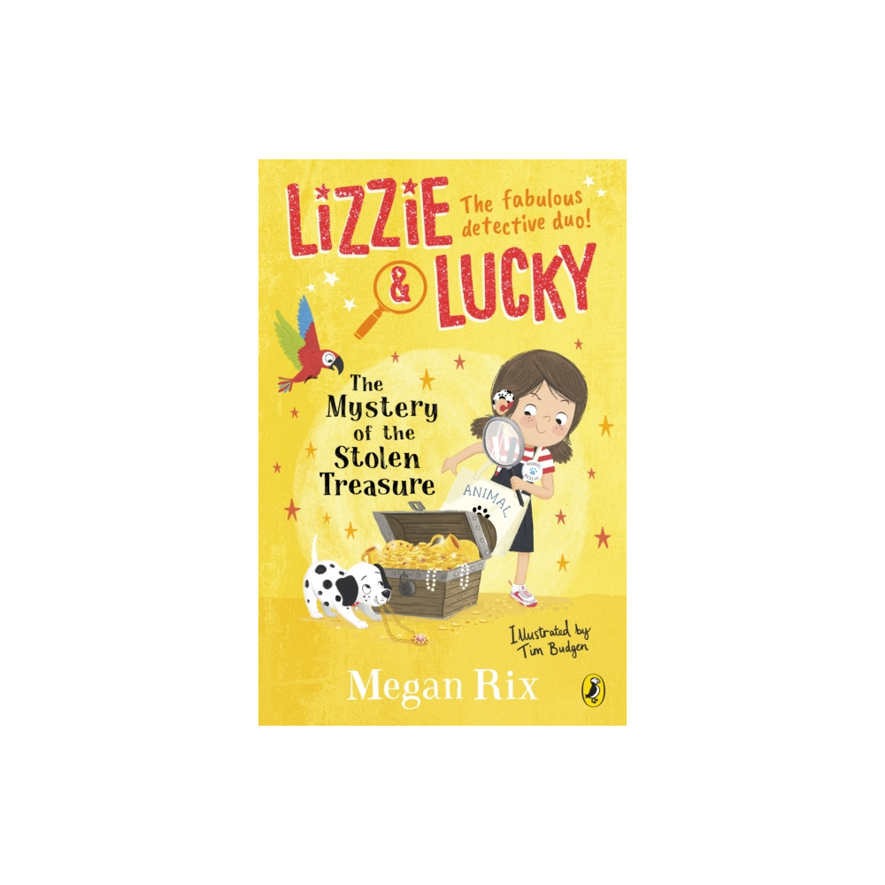 Produktbild för Lizzie and Lucky: The Mystery of the Stolen Treasure (häftad, eng)