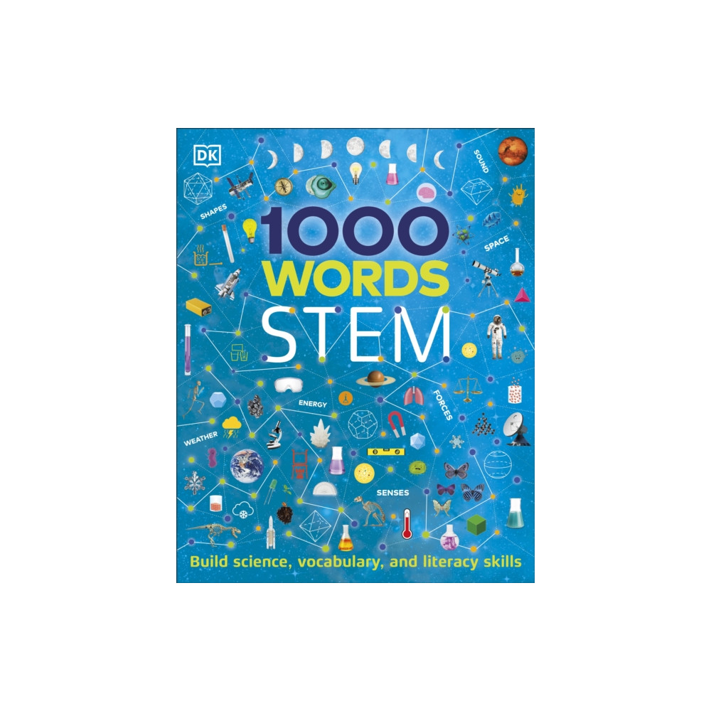 Produktbild för 1000 Words: STEM (inbunden, eng)