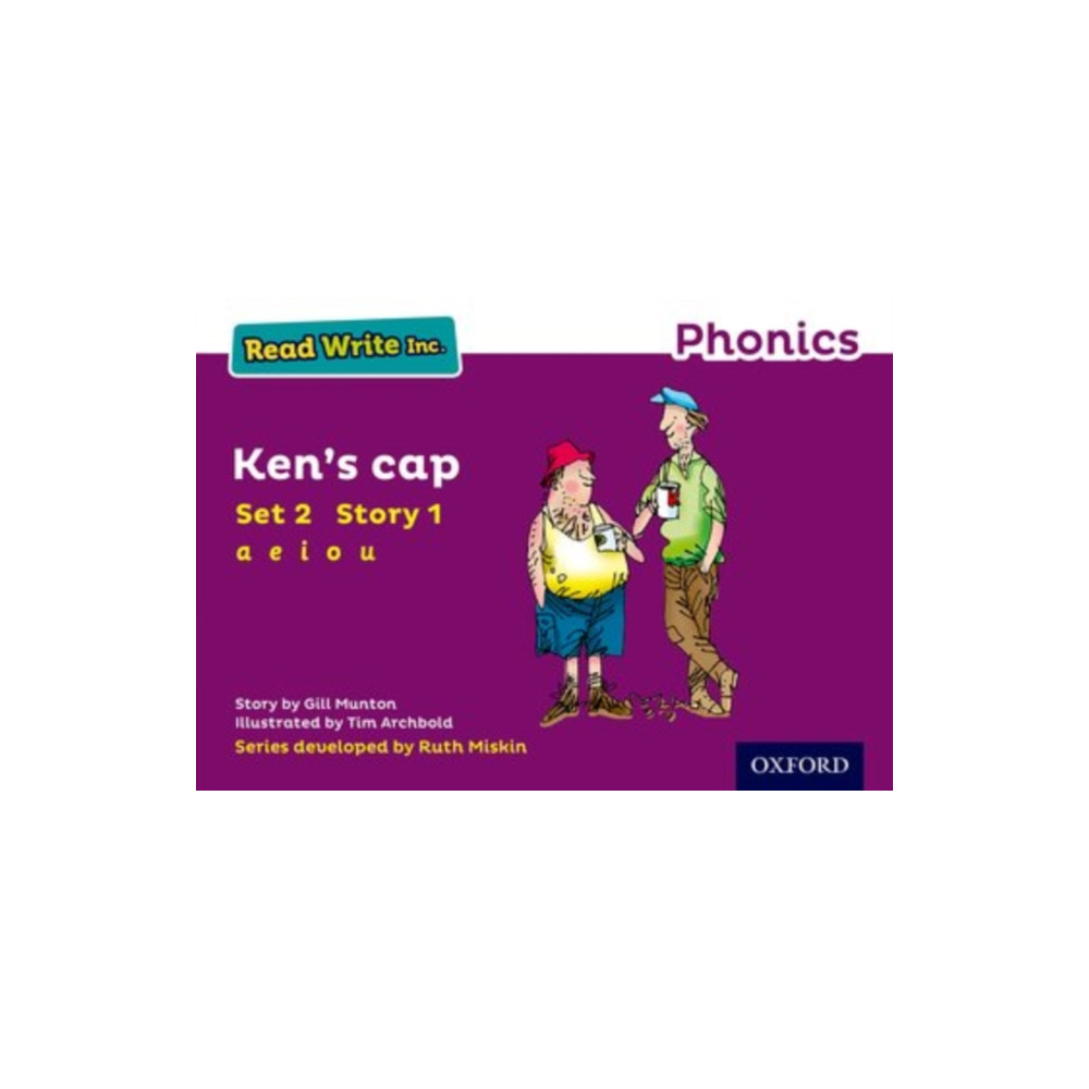 Produktbild för Read Write Inc. Phonics: Ken's Cap (Purple Set 2 Storybook 1) (häftad, eng)