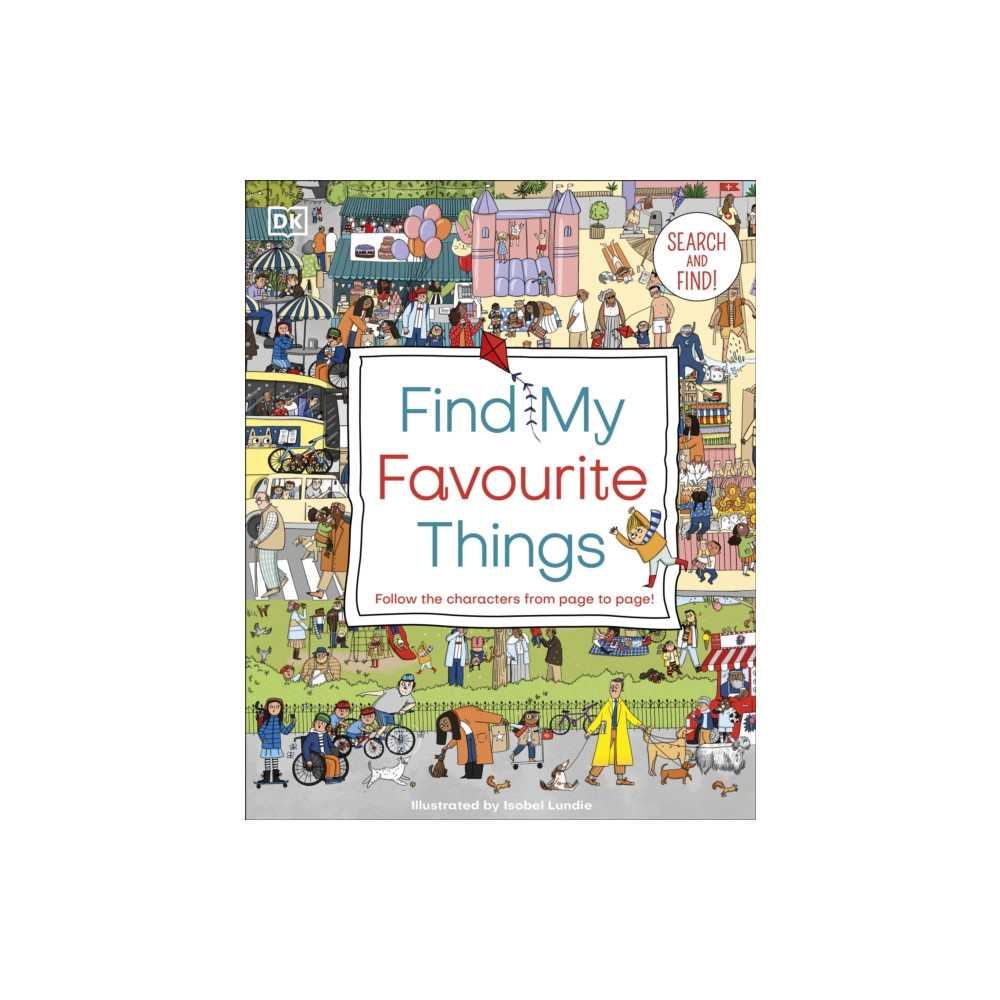 Produktbild för Find My Favourite Things (bok, board book, eng)