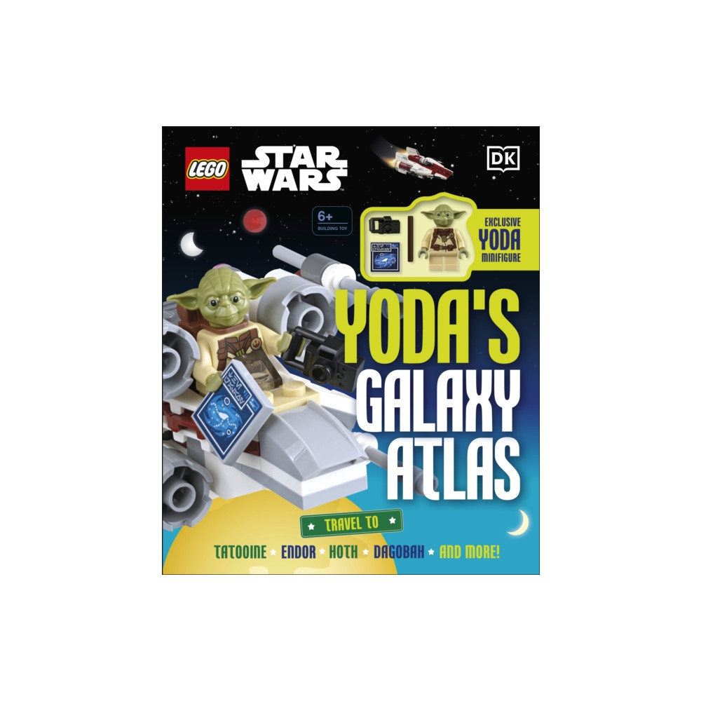 Produktbild för LEGO Star Wars Yoda's Galaxy Atlas (inbunden, eng)