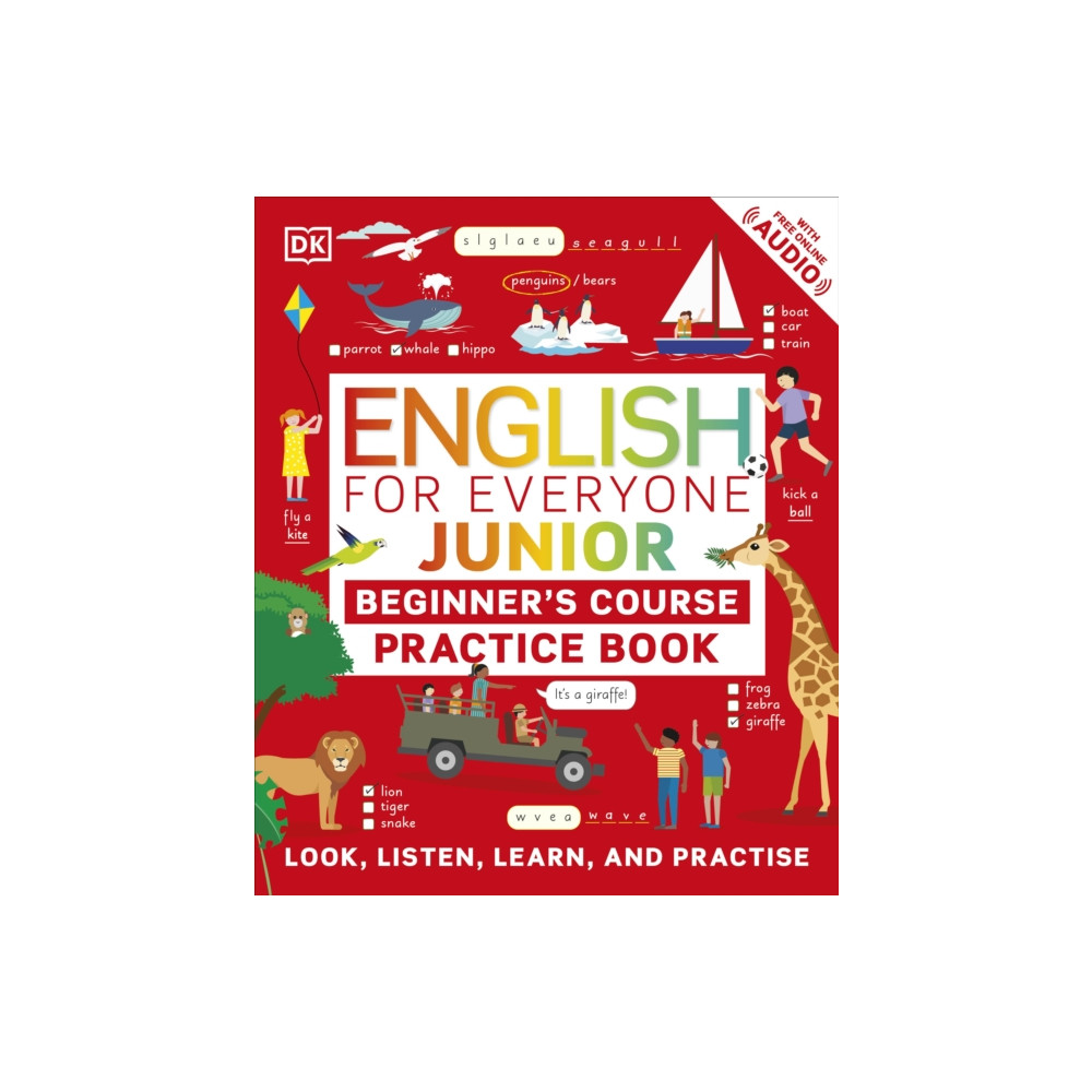 Produktbild för English for Everyone Junior Beginner's Practice Book (häftad, eng)