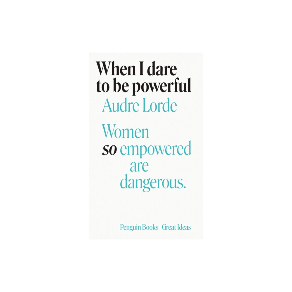 Produktbild för When I Dare to Be Powerful (häftad, eng)