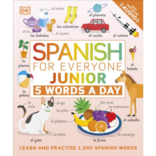 Dorling Kindersley Ltd Spanish for Everyone Junior 5 Words a Day (häftad, eng)