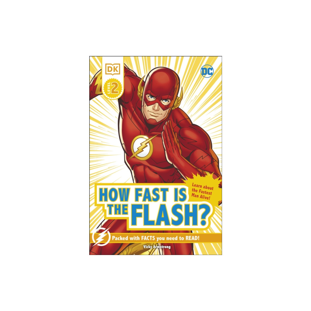 Produktbild för DC How Fast Is The Flash? Reader Level 2 (inbunden, eng)