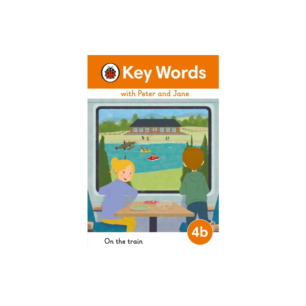 Produktbild för Key Words with Peter and Jane Level 4b – On the Train (inbunden, eng)