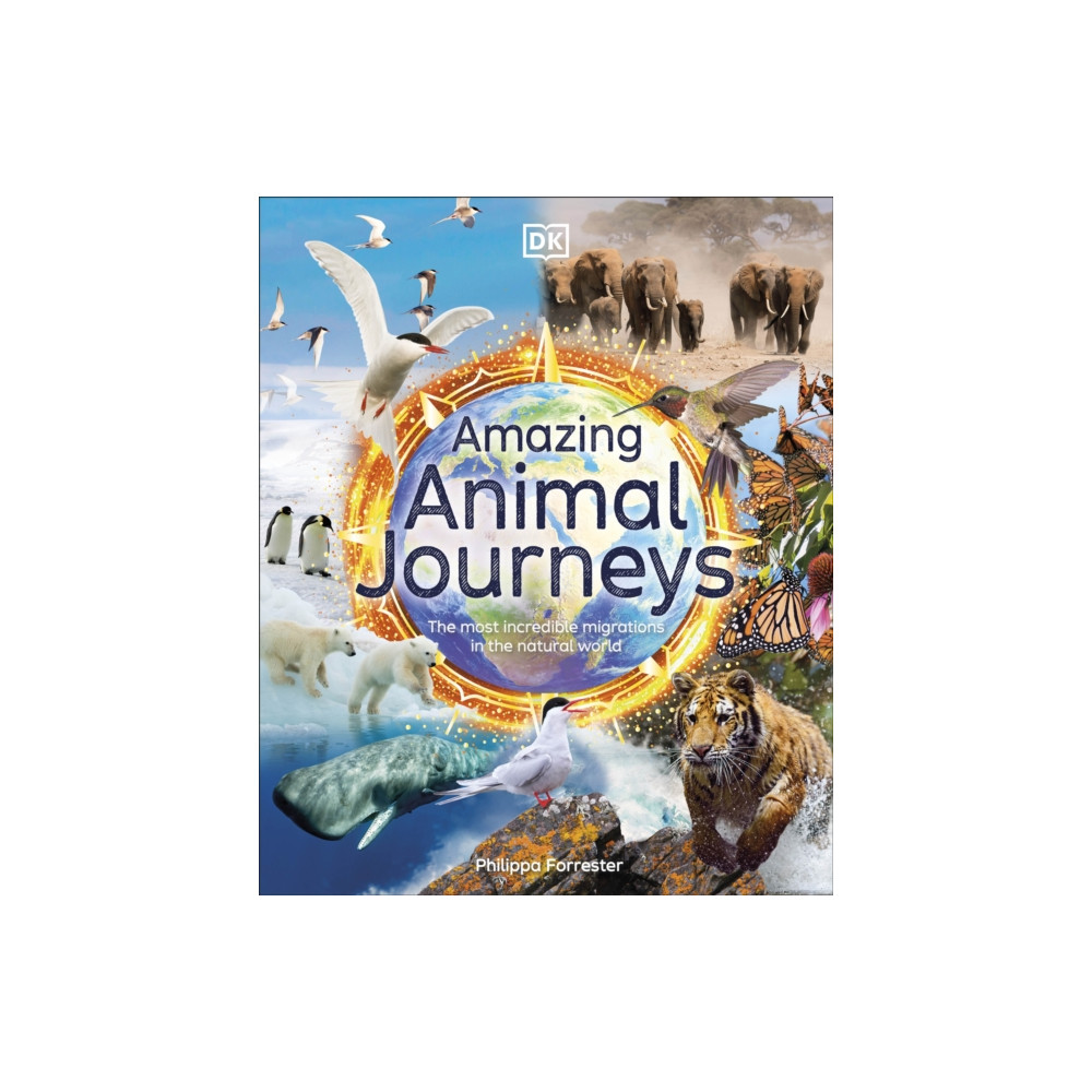 Produktbild för Amazing Animal Journeys (inbunden, eng)